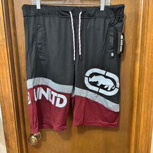 Ecko Unlimited Men's Shorts Size XL NWT True Red Marled